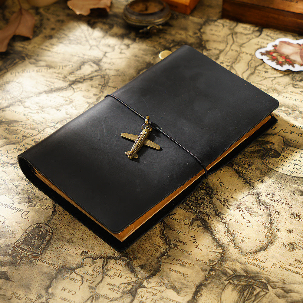 Wholesale First Layer Cowhide Handmade Loose-leaf Vintage Notebook